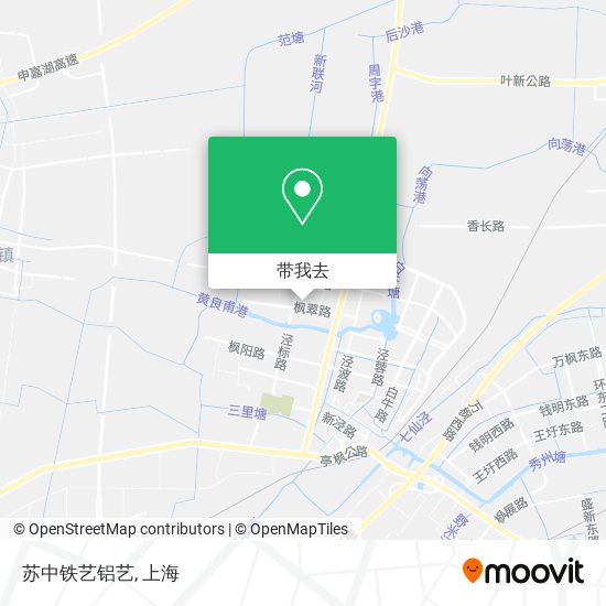 苏中铁艺铝艺地图