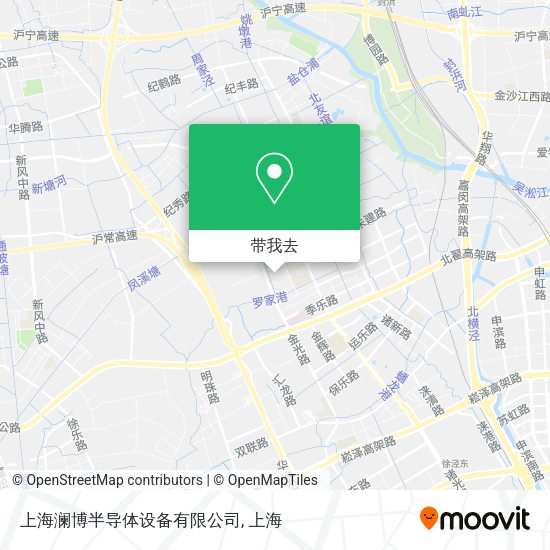 上海澜博半导体设备有限公司地图
