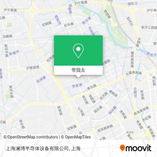 上海澜博半导体设备有限公司地图