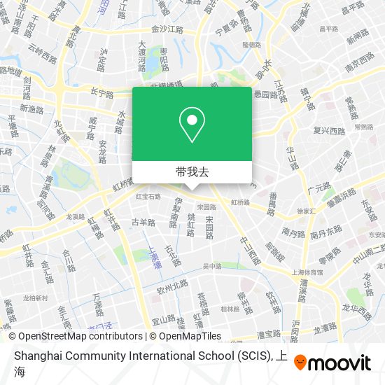 Shanghai Community International School (SCIS)地图