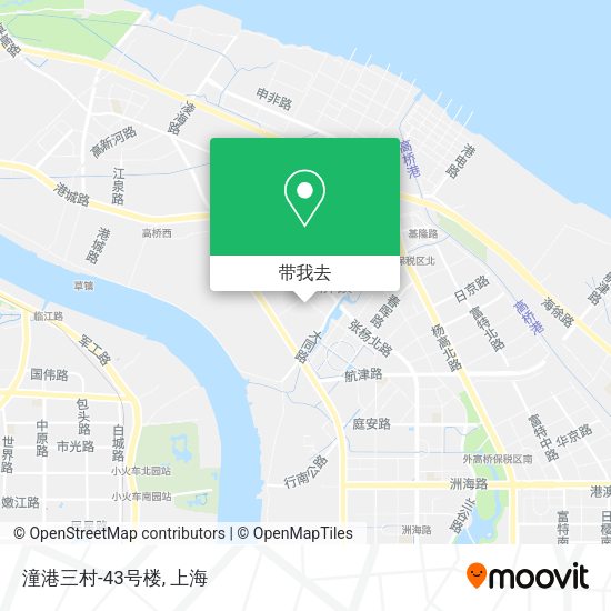 潼港三村-43号楼地图
