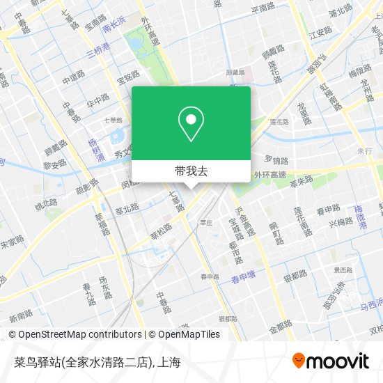 菜鸟驿站(全家水清路二店)地图