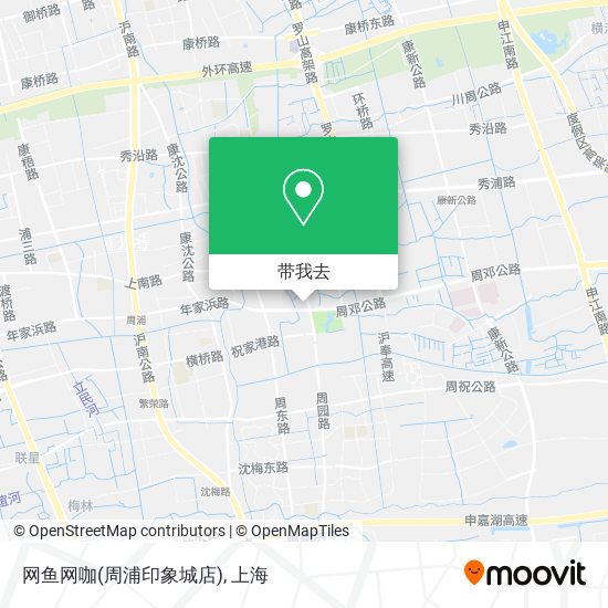 网鱼网咖(周浦印象城店)地图