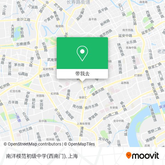 南洋模范初级中学(西南门)地图