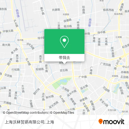 上海沃林贸易有限公司地图