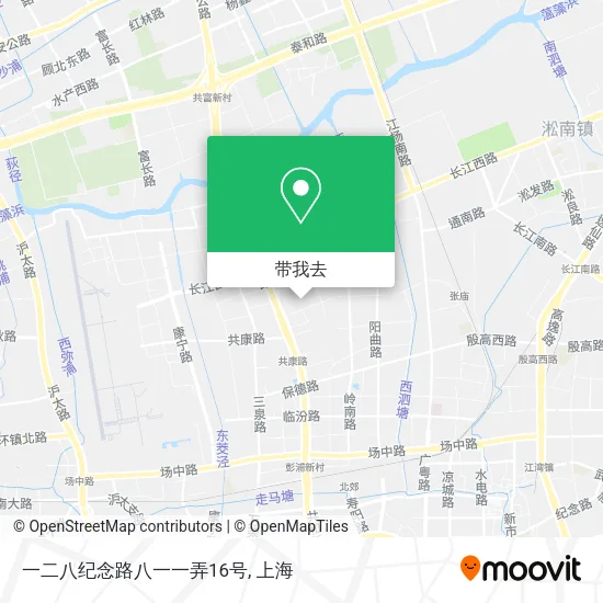 一二八纪念路八一一弄16号地图