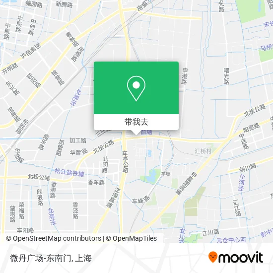 微丹广场-东南门地图