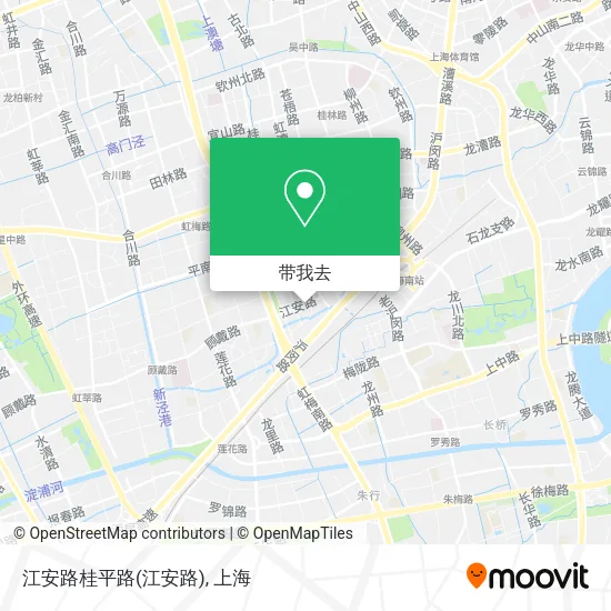 江安路桂平路地图