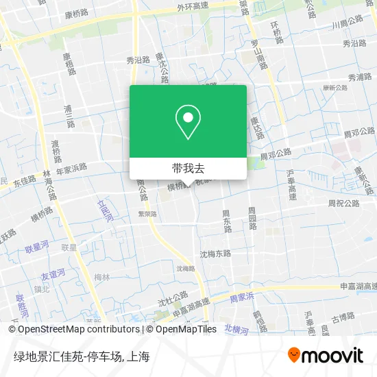 绿地景汇佳苑-停车场地图