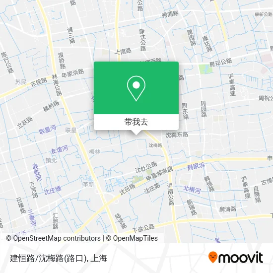 建恒路/沈梅路(路口)地图