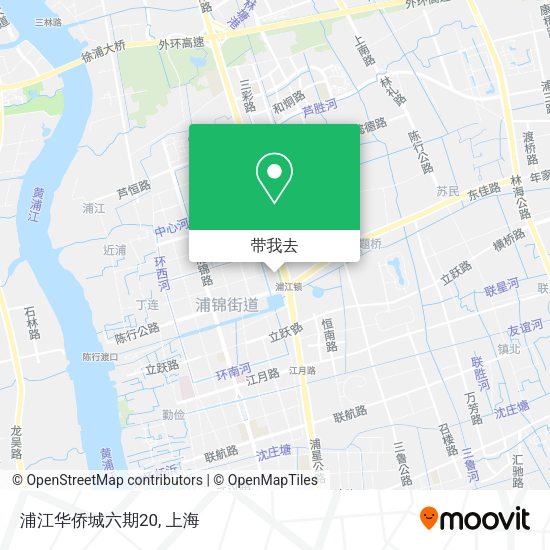 浦江华侨城六期20地图