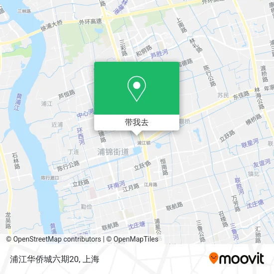浦江华侨城六期20地图