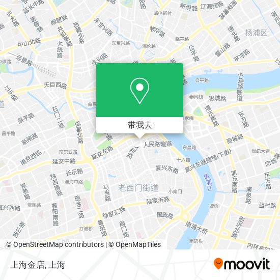 上海金店地图