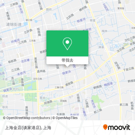 上海金店(谈家港店)地图