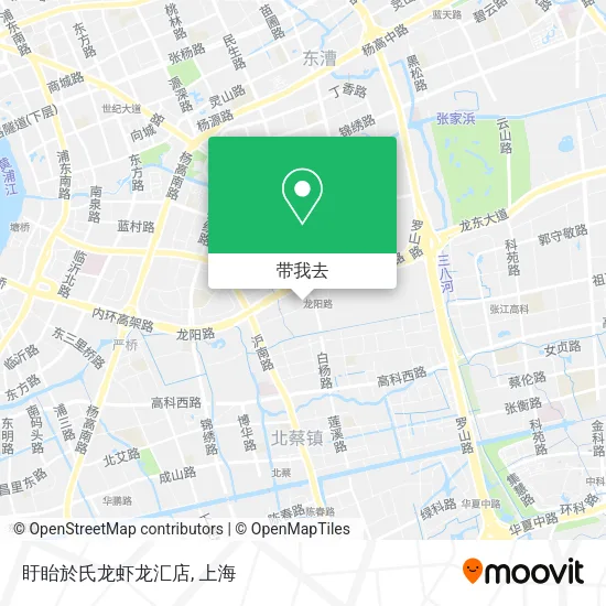盱眙於氏龙虾龙汇店地图