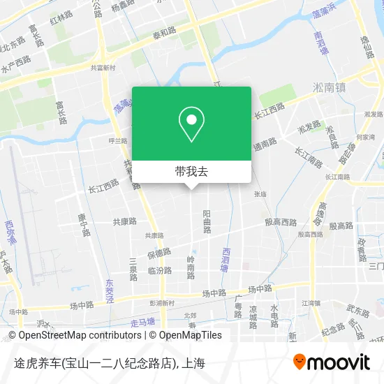 途虎养车(宝山一二八纪念路店)地图