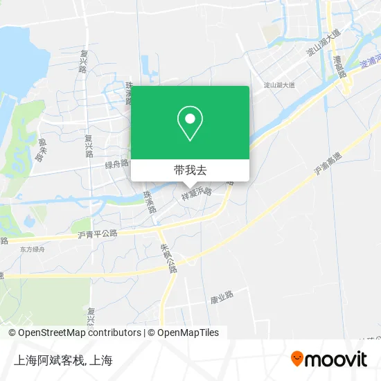 上海阿斌客栈地图