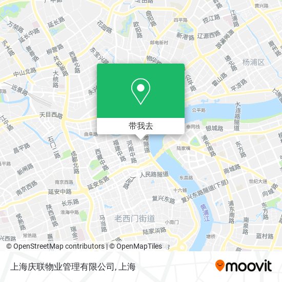 上海庆联物业管理有限公司地图