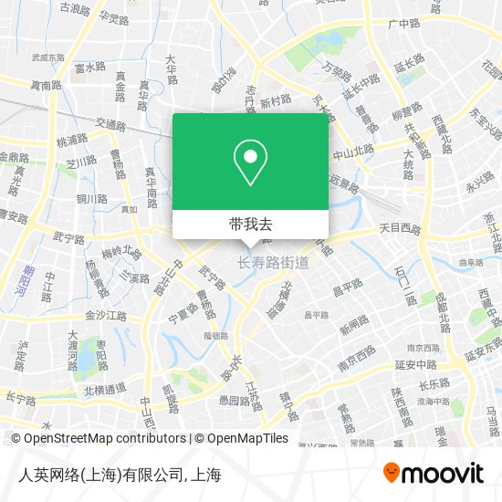 人英网络(上海)有限公司地图
