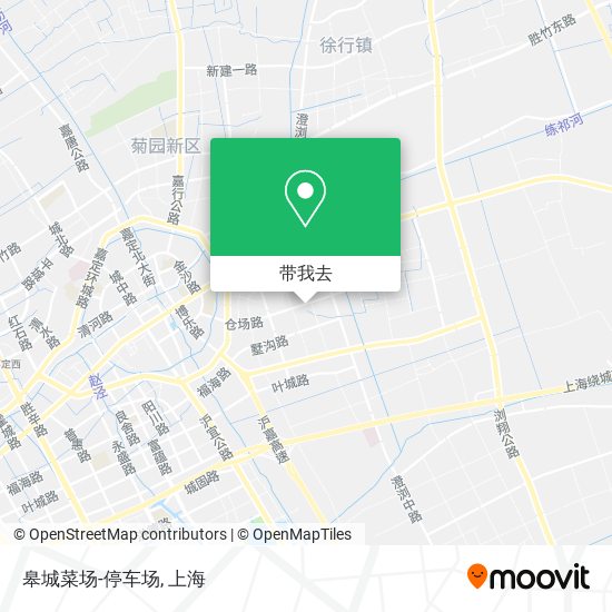 皋城菜场-停车场地图