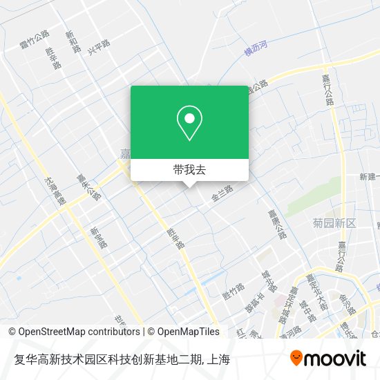 复华高新技术园区科技创新基地二期地图