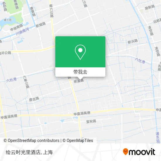 绘云时光里酒店地图