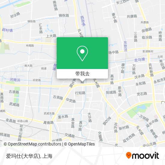 爱玛仕(大华店)地图