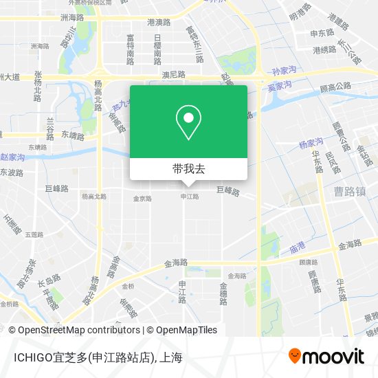 ICHIGO宜芝多(申江路站店)地图
