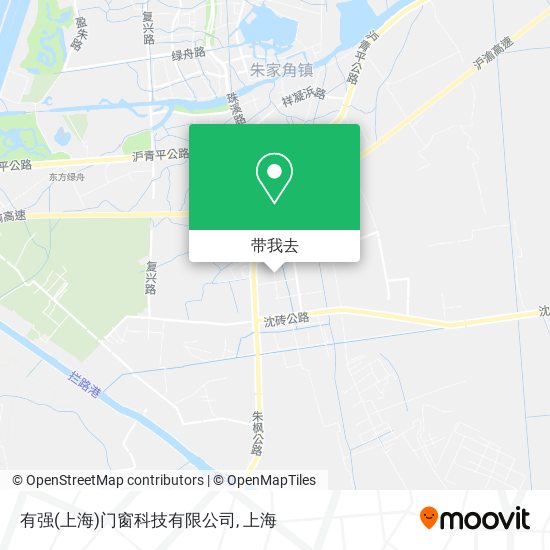 有强(上海)门窗科技有限公司地图