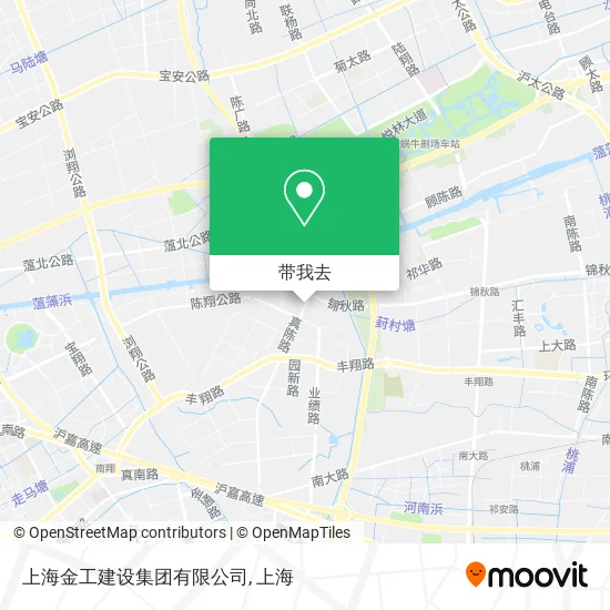 上海金工建设集团有限公司地图