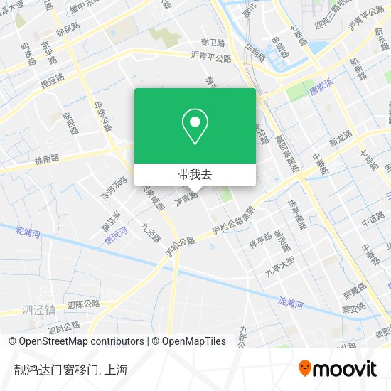 靓鸿达门窗移门地图
