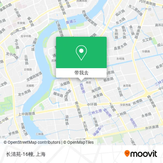 长清苑-16幢地图