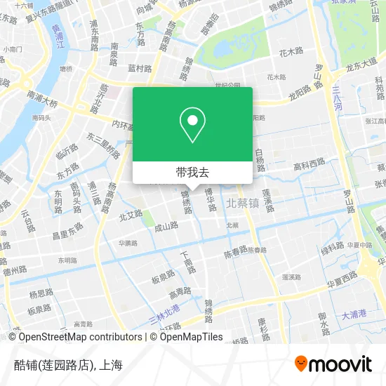 酷铺(莲园路店)地图