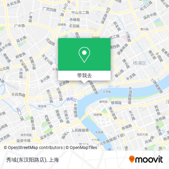 秀域(东汉阳路店)地图