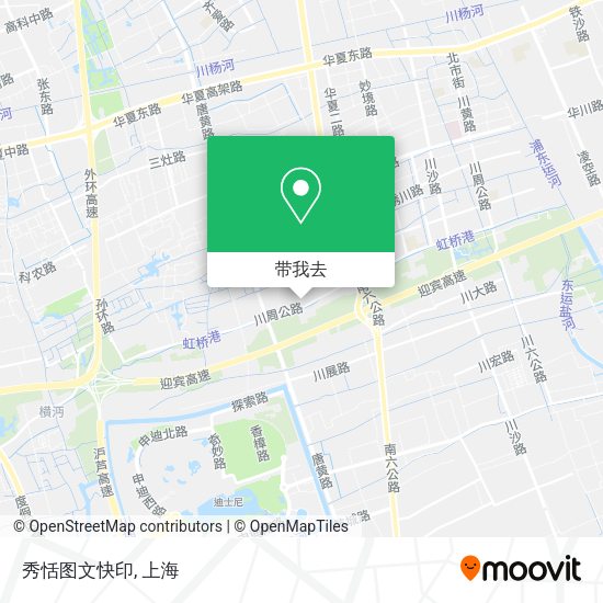 秀恬图文快印地图