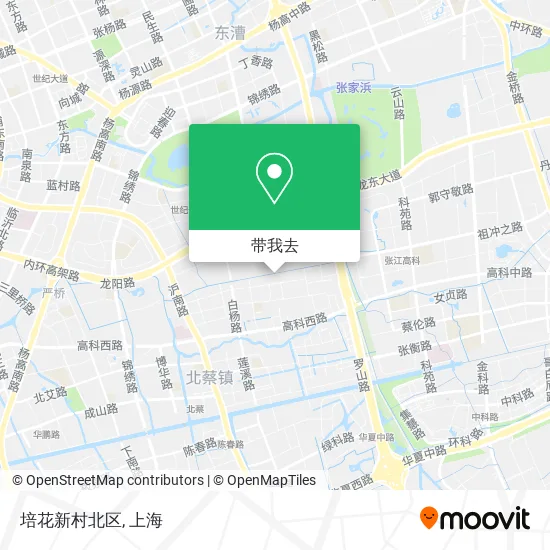 培花新村北区地图