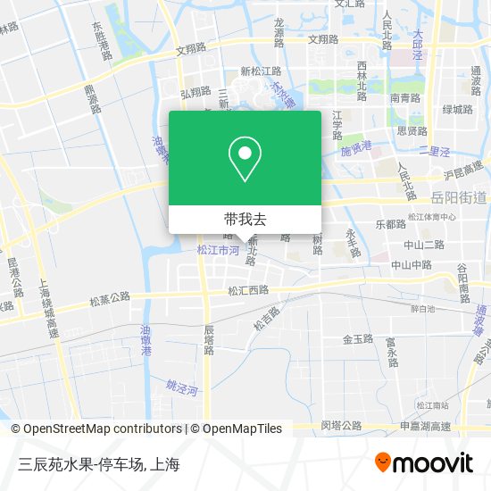 三辰苑水果-停车场地图