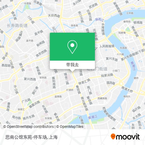 思南公馆东苑-停车场地图