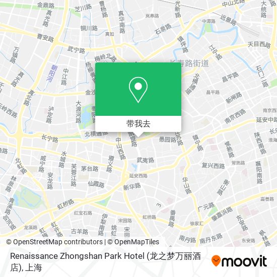 Renaissance Zhongshan Park Hotel (龙之梦万丽酒店)地图