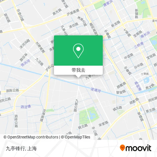 九亭锋行地图