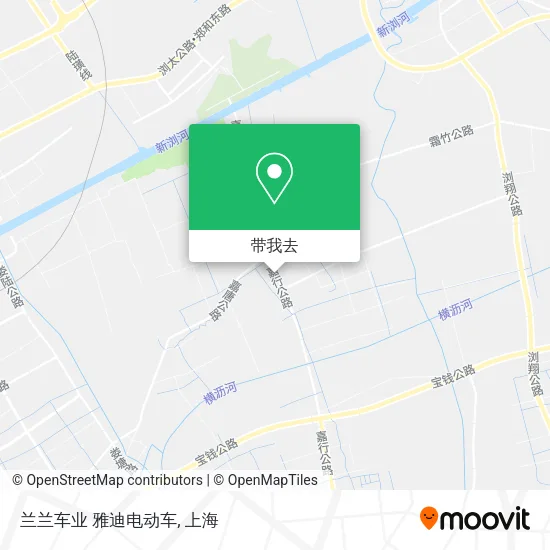 兰兰车业  雅迪电动车地图