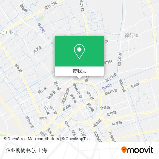 信业购物中心地图
