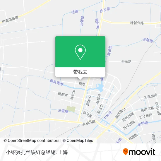 小绍兴扎丝铁钉总经销地图