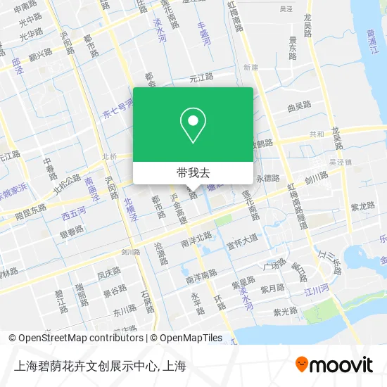 上海碧荫花卉文创展示中心地图