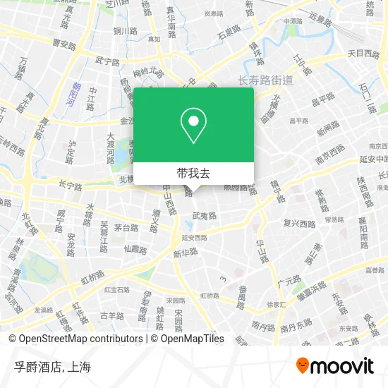 孚爵酒店地图