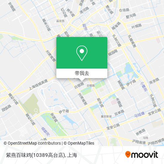 紫燕百味鸡(10389高台店)地图