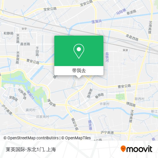 莱英国际-东北1门地图