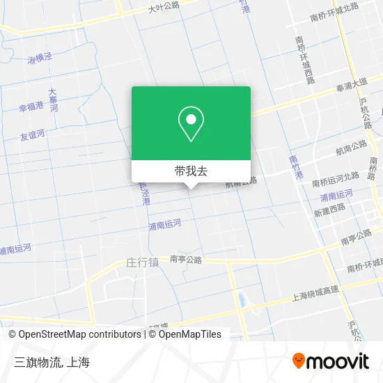 三旗物流地图