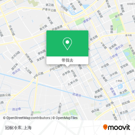 冠橱冷库地图