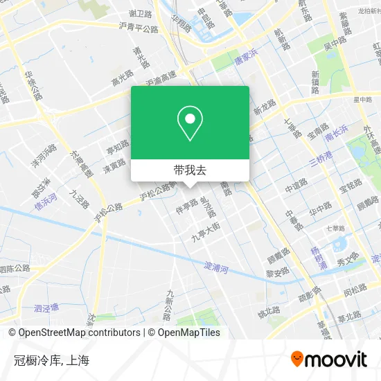冠橱冷库地图